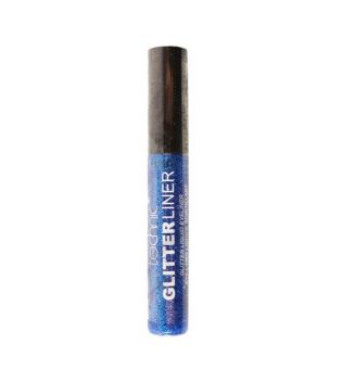 Technic Cosmetics - Eyeliner Flüssigkeit mit glitter - Blue