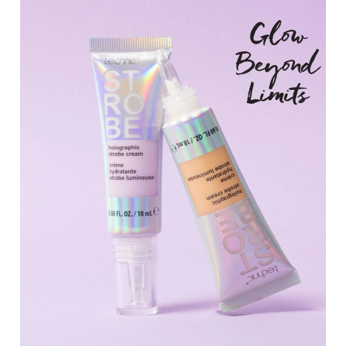 Technic Cosmetics - Cream Highlighter Strobe Holographic Cream - Halo