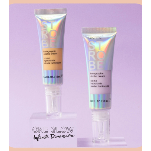 Technic Cosmetics - Cream Highlighter Strobe Holographic Cream - Obsessed