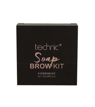 Technic Cosmetics - Fixieren von Augenbrauenseife Soap Brow Kit