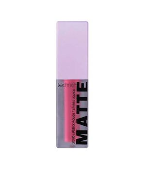 Technic Cosmetics - Flüssiger Lippenstift Matte - Pink fizz