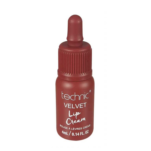 Technic Cosmetics – Flüssiger Lippenstift Velvet – Cherry Red