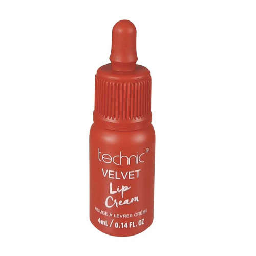 Technic Cosmetics – Flüssiger Lippenstift Velvet – Hot Red