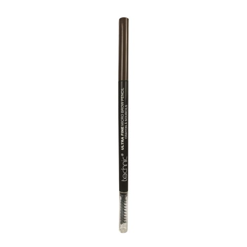 Technic Cosmetics - Ultra Fine Augenbrauenstift mit Pinsel - Dark Brown