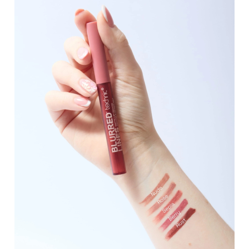 Technic Cosmetics - Lippenstift Blurred Line Matte - Rust