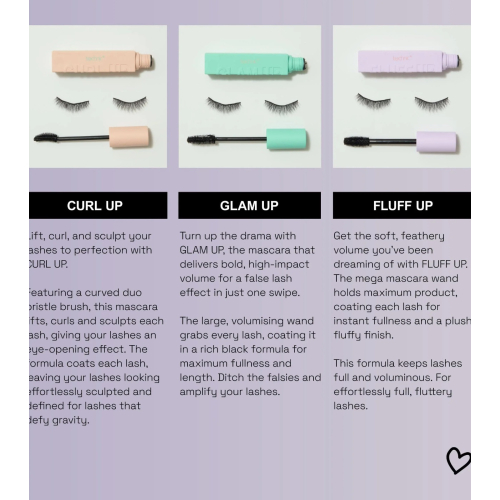 Technic Cosmetics - Mascara mit falschem Wimperneffekt Glam Up