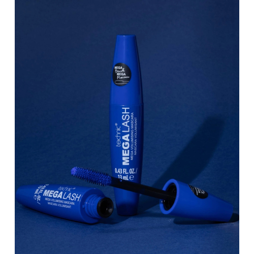 Technic Cosmetics - Wimperntusche Mega Lash - Blue
