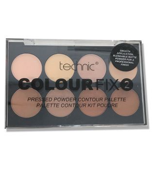 Technic Cosmetics -  Colour Fix 2  Pulver-Kontur-Palette
