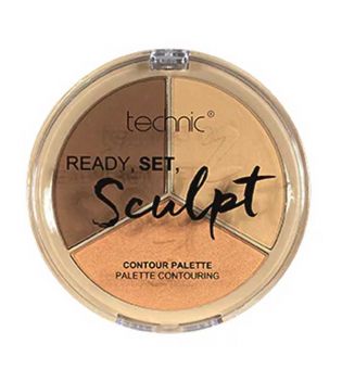 Technic Cosmetics – Contour Palette Ready Set Sculpt - Medium