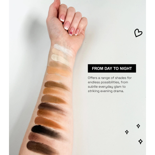 Technic Cosmetics - Lidschatten-Palette Complete Blend