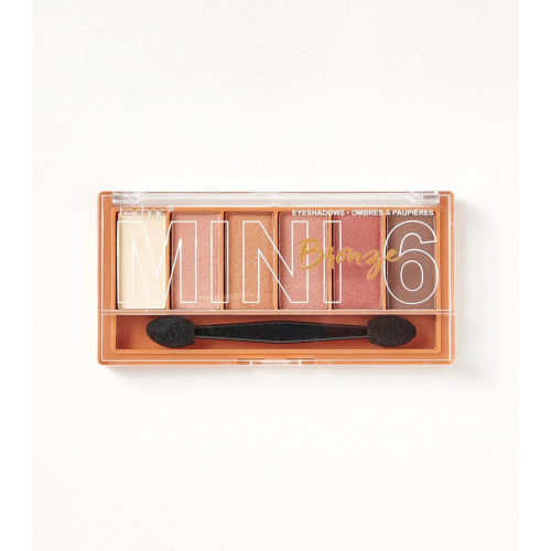 Technic Cosmetics – Mini 6 Lidschatten-Palette – Bronze
