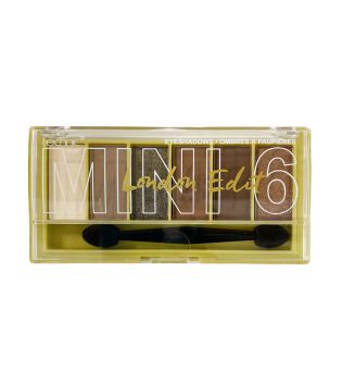 Technic Cosmetics – Lidschatten-Palette Mini 6 - London Edit