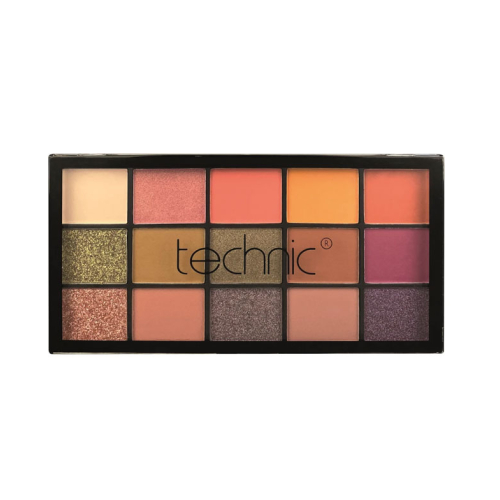 Technic Cosmetics - Pressed Pigment Lidschatten Palette - Cinnamon Swirl