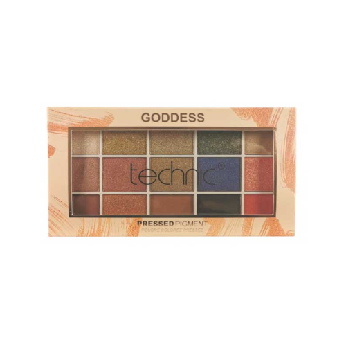 Technic Cosmetics - Pressed Pigment Lidschatten Palette - Goddess
