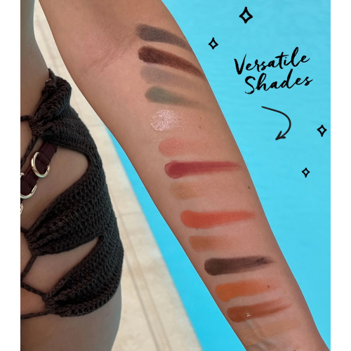 Technic Cosmetics - *Sundrenched* – Lidschatten-Palette – Be Fearless Remastered