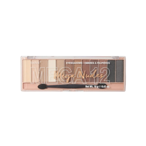 Technic Cosmetics – Lidschatten-Palette Mega 12 – Mega Nudes