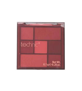 Technic Cosmetics – Schattenpalette Pressed Pigment - Cool Nude
