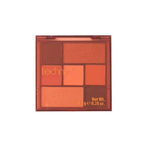 Technic Cosmetics – Lidschattenpalette Pressed Pigment - Warm Nude