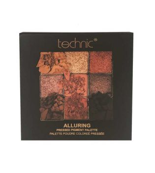 Technic Cosmetics - Pressed Pigments Lidschatten Palette - Alluring