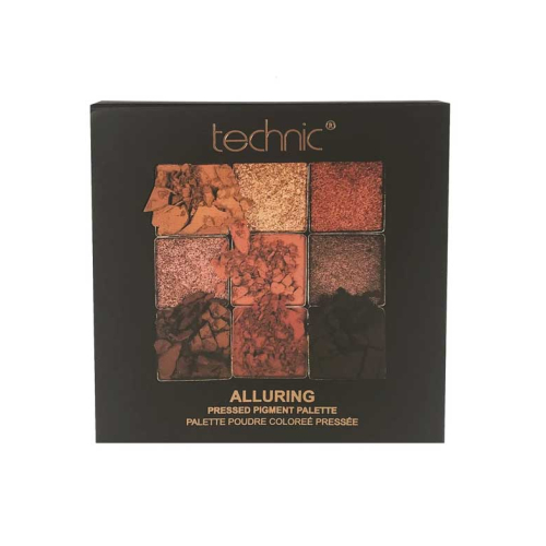 Technic Cosmetics - Pressed Pigments Lidschatten Palette - Alluring