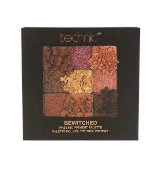 Technic Cosmetics - Pressed Pigments Lidschatten Palette - Bewitched