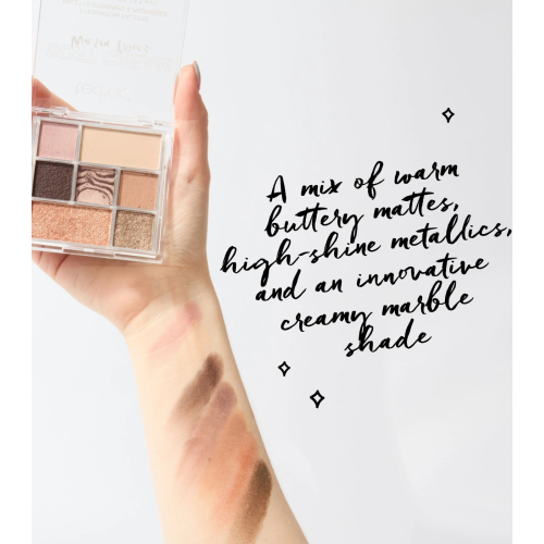 Technic Cosmetics - Schattenpalette Soft Cream - Warm Tones
