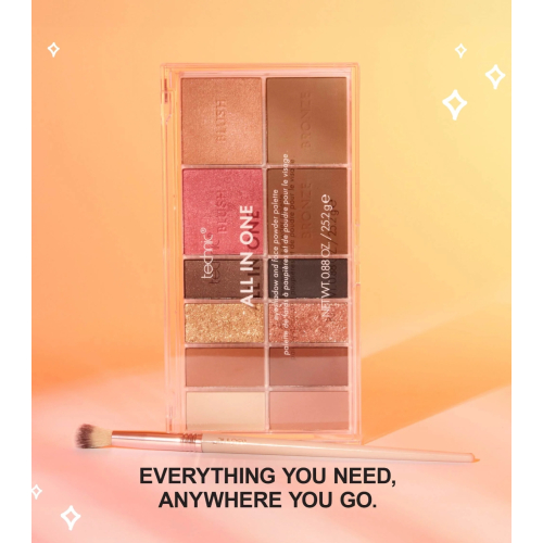 Technic Cosmetics - Lidschatten- und Gesichtspalette All in One