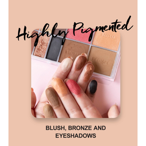 Technic Cosmetics - Lidschatten- und Gesichtspalette All in One