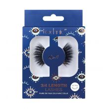 Technic Cosmetics - Falsche Wimpern 3/4 Length Lashes - Nº4