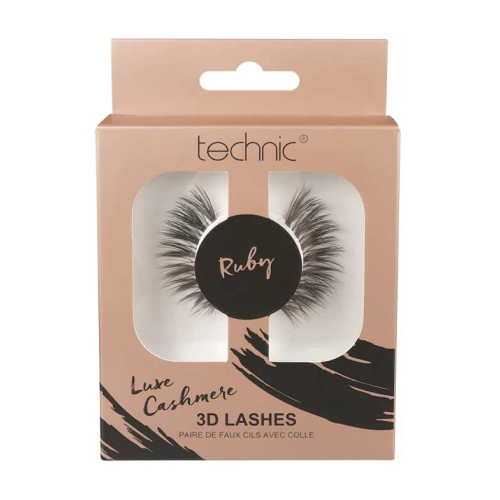 Technische Kosmetik - 3D Falsche Wimpern Luxe Cashmere - Ruby