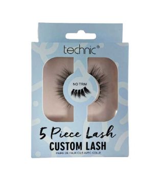 Technic Cosmetics - Falsche Wimpern Custom Lash - 5 Piece Lash