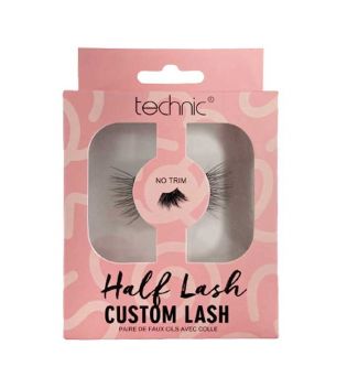 Technic Cosmetics - Falsche Wimpern Custom Lash - Half Lash