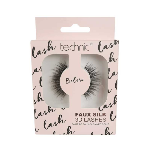 Technic Cosmetics - Falsche Wimpern Faux Silk Lashes - Bolero