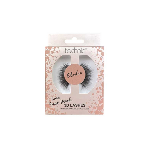 Technic Cosmetics - Falsche Wimpern Luxe Faux Mink 3D - Elodie