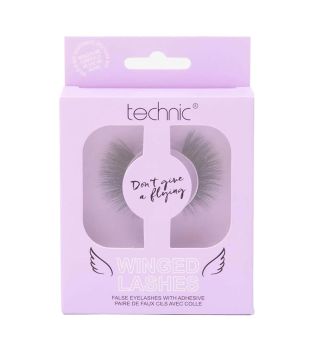 Technic Cosmetics – Falsche Wimpern Winged Lashes - Don´t Give a Flying