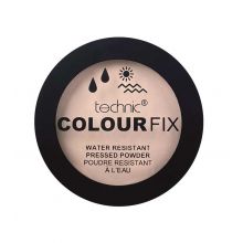Technic Cosmetics - Colour Fix Water Resistant Kompakt-Puder - Blanched Almond