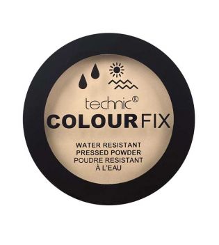 Technic Cosmetics - Colour Fix Water Resistant Kompakt-Puder - Cashew
