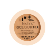 Technic Cosmetics - Colour Fix Water Resistant Kompakt-Puder - Hazelnut