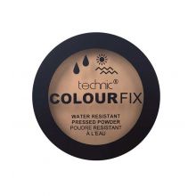 Technic Cosmetics - Colour Fix Water Resistant Kompakt-Puder - Hazelnut