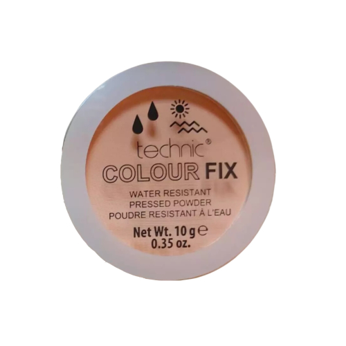 Technic Cosmetics - Colour Fix Water Resistant Kompakt-Puder - Pecan