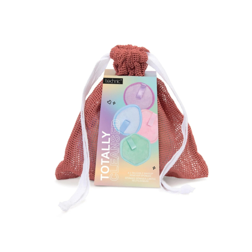 Technic Cosmetics - Set mit 4 Make-up-Entferner-Disks Totally Cleansed