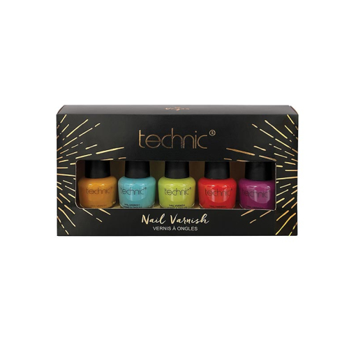 Technic Cosmetics – Glänzendes Nagellack-Set