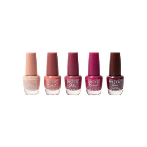 Technic Cosmetics - Set von Nagellacken Perfect Pinks
