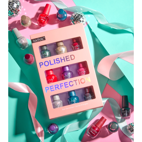 Technic Cosmetics - Set von Nagellacken Polished Perfection