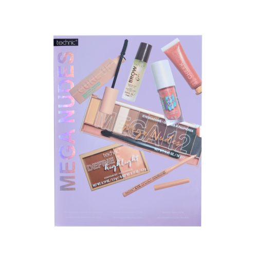 Technic Cosmetics - Set für Mega Nudes Make-up