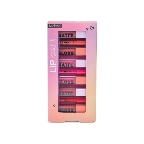 Technic Cosmetics - Lipliner + Lippenstift-Set Lip Vault
