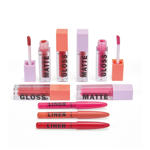 Technic Cosmetics - Lipliner + Lippenstift-Set Lip Vault