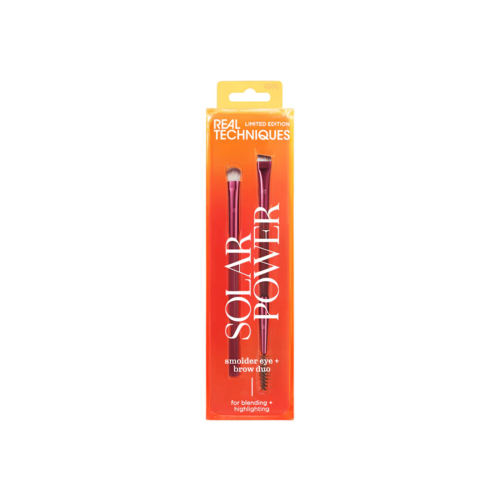 Echte Techniken – *Solar Power* – Smolder Eye and Brow Brush Duo