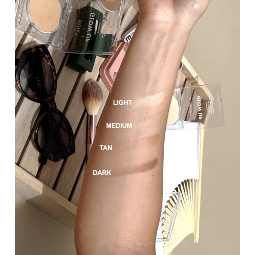 Technic Cosmetics - *Sundrenched* - Leuchtendes Gesichtspuder Glow Up – Dark