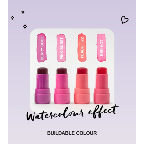 Technic Cosmetics - Lippen- und Wangentönung Jelly Tint - Pink Burst